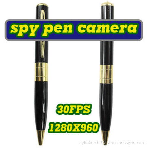 Pen/Hidden Pen Recorder, 1,280 x 960 Pixels Resolution, Motion Detection and Audio/Video